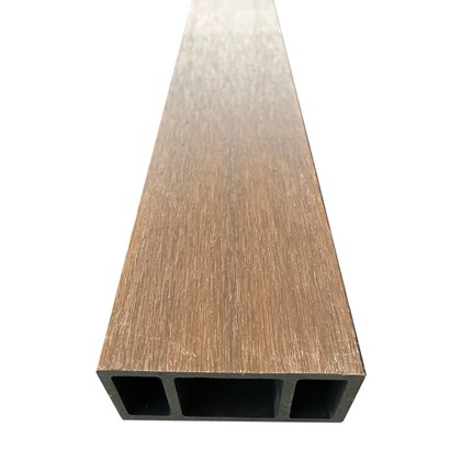 Outdoor WPC Tube - Teak 100x50x2950mm