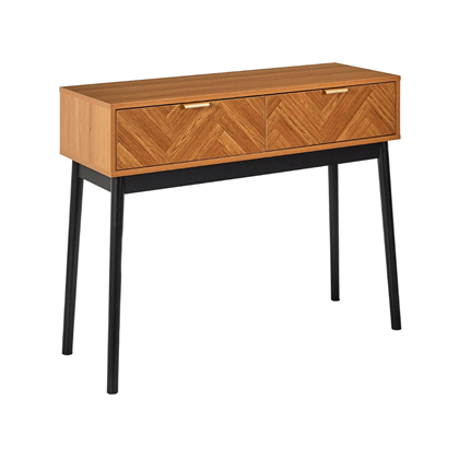 Console Table – Brown Black