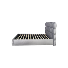 Upholstery Bed with Gas Lift 180x200 - Light Grey