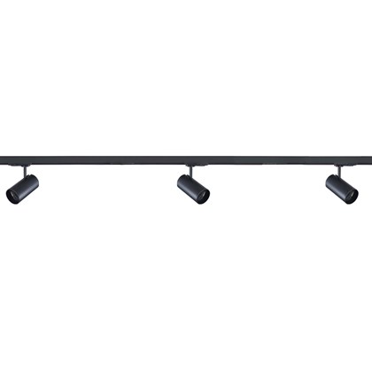 Complete Track Set 3 Meter with 3 Spotlights - Black