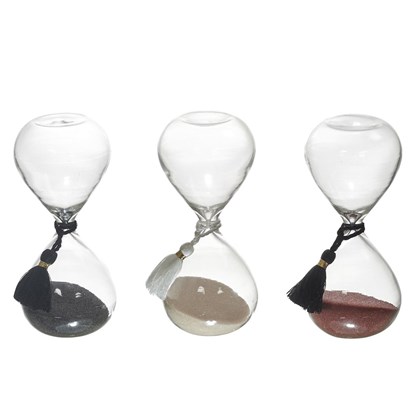 Hourglass Deco 12 cm - Assorted