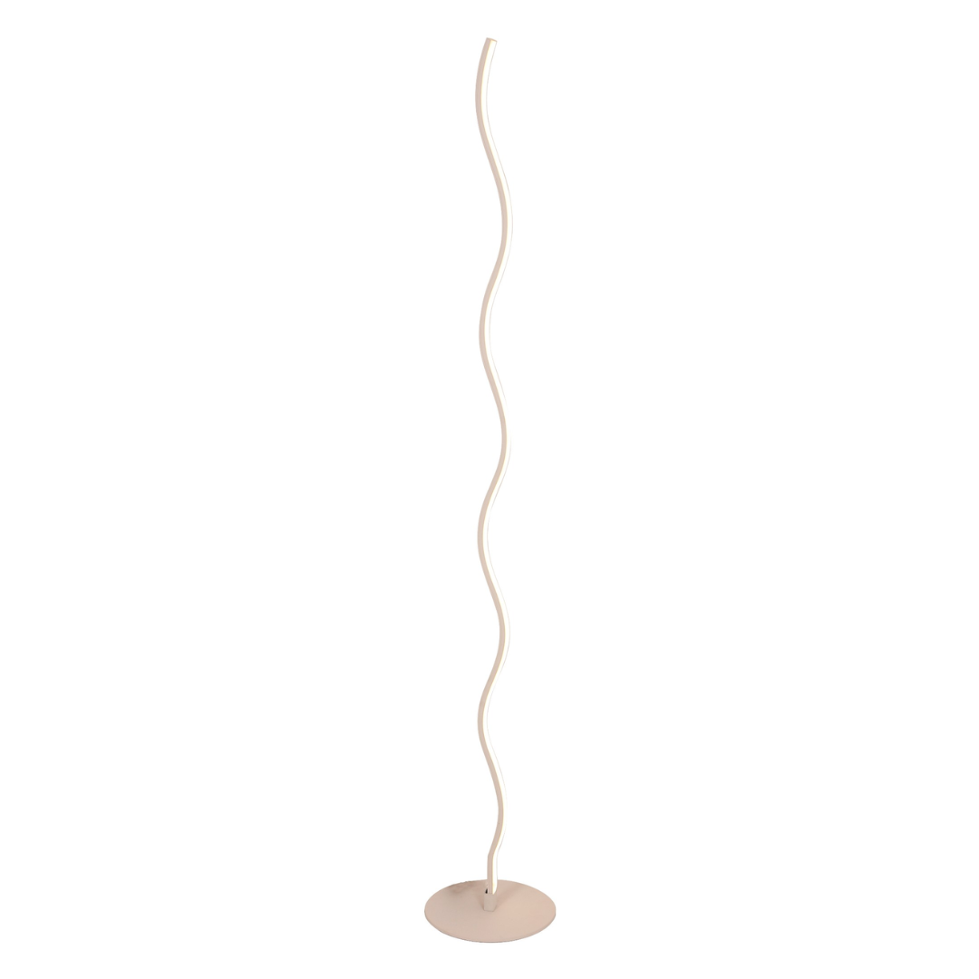 LED Floor Lamp White Wave 18W 3000K