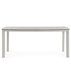 Outdoor Table - Beige & Light Grey