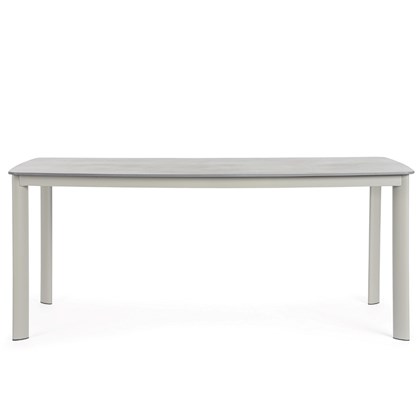 Outdoor Table - Beige & Light Grey