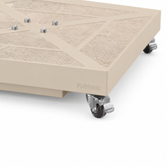 Ceramic Parasol Base 90 kg – Sandstone