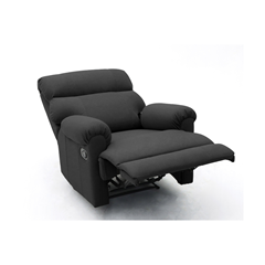 Manual Recliner Chair 92x90x105 - Dark Grey