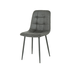 Dining Chair Microfiber Black Pk970-11