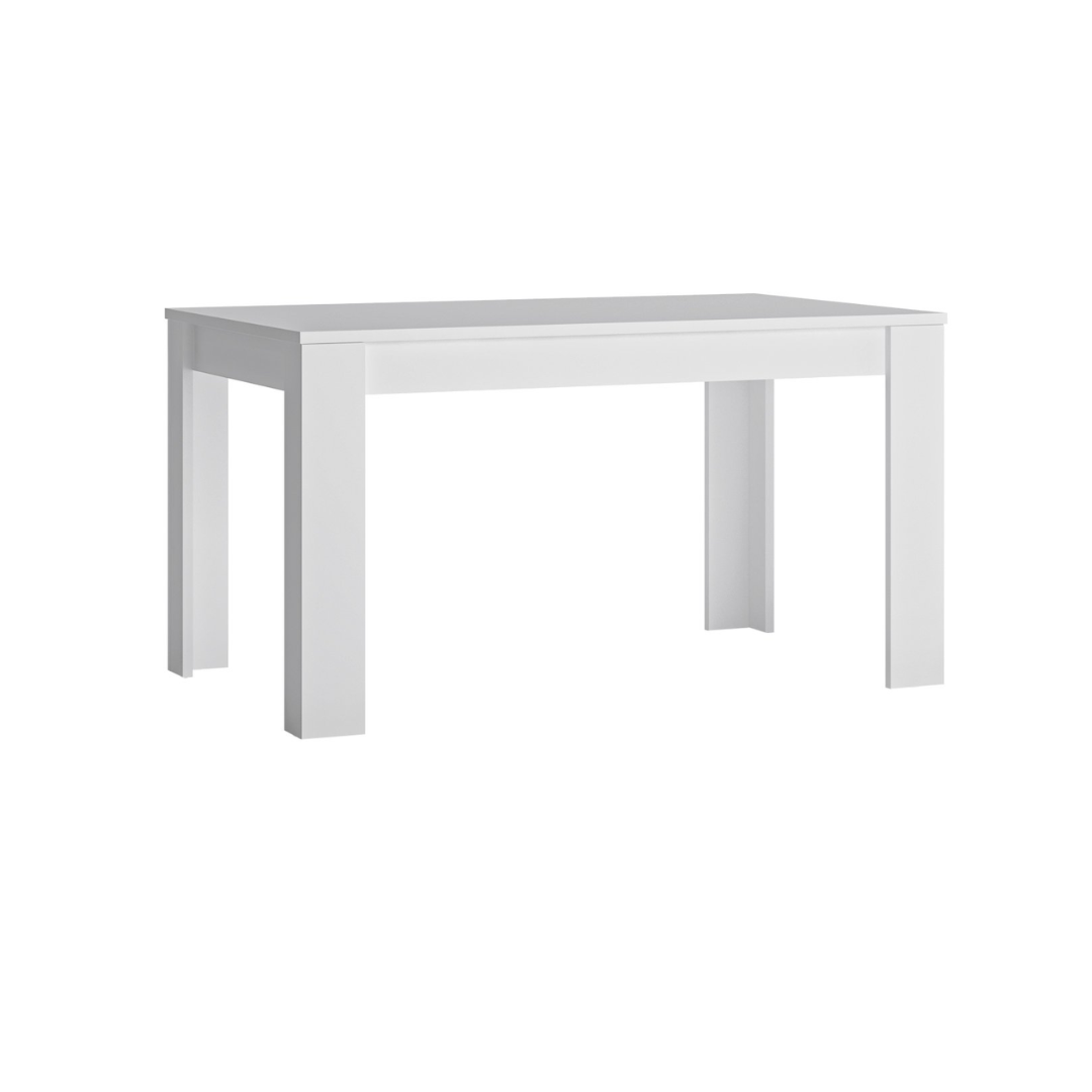 Extendable Table 140-180 – White Alpin & White Gloss
