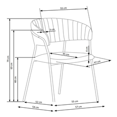 Classic Dining Chair Black