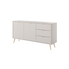 Bedroom Set 160x200 – Beige & Gold