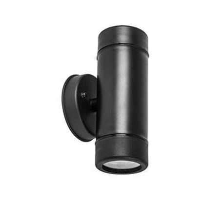 Updown Wall Light IP44 2GU10 7W 50CM Blk