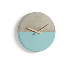 Cement Wall Clock