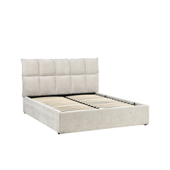 Bedroom Set 160x200 – Cream & Walnut