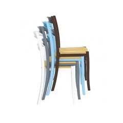 White Stackable Garden & Indoor Chair