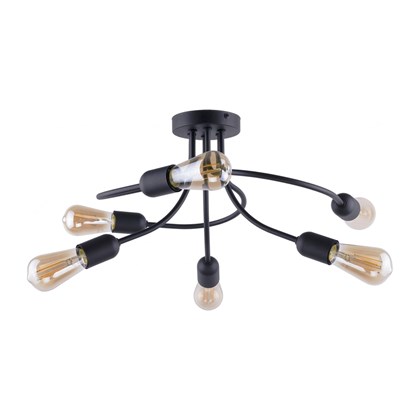 Fado Black Ceiling Light