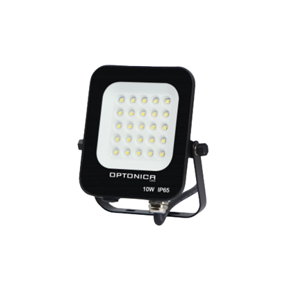 LED Floodlight 10W 4500K Black