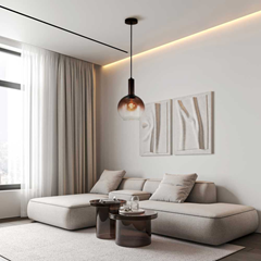 Suspension Pendant – Coffee Ombre & Black Ombre