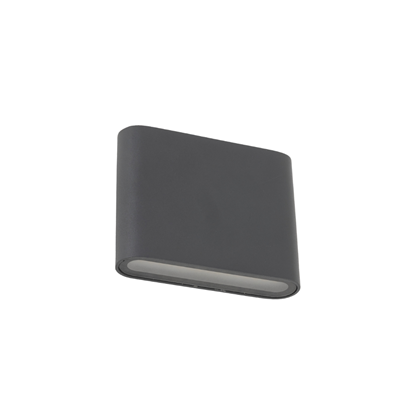 LED Wall Light S – Graphite & White