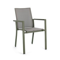 Chair With Armrests Olive Green