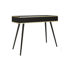Dressing Table – Black & Gold