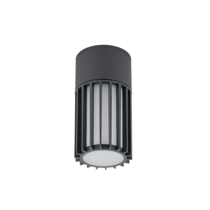 Ribo Grey Ceiling Light – IP54, 1×E27