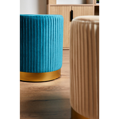 Ottoman – Velvet Blue