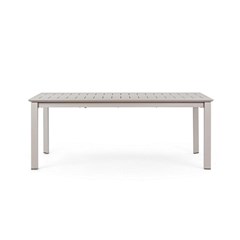 Taupe Extendable Table 200-300x110cm