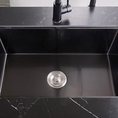 High-End Outdoor Kitchen - Black