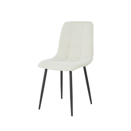 Dining Chair Microfiber White