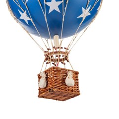 Vintage Balloon Model Royal Aero - Blue With Stars