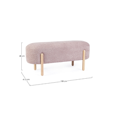 Vintage Bench - Rose