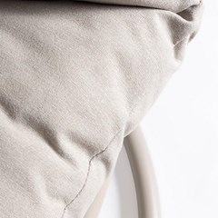 Hang Armchair With Cushion - Beige & Light Grey