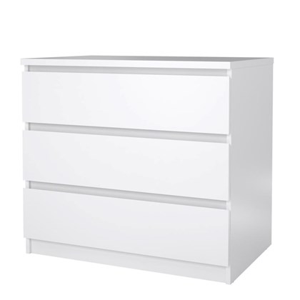 Naia Chest 3 drawers White