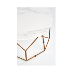 Madison Coffee Table – Gold/Marble