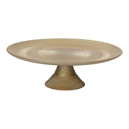 Stand 28 Cm X H 9 Cm Lust Gold Glass