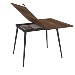 Dining Table 90-120x60x75 cm