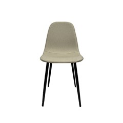 Dining Chair Custom Grey Polyster