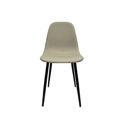 Dining Chair Custom Grey Polyster
