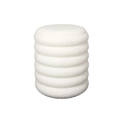 Storage Stool Freya Curly Ottoman
