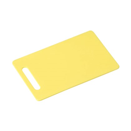 Yellow Plastic Chopping Board 34x24X0.6 cm