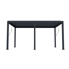 Manual Pergola 3x6x2.5M – Sandy Grey
