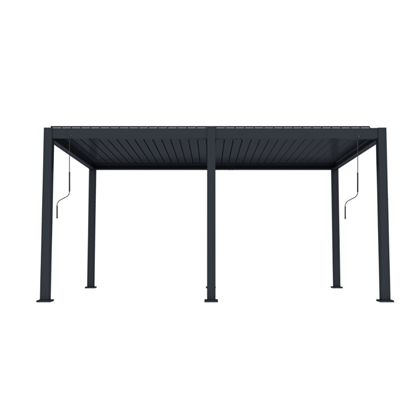 Manual Pergola 3x6x2.5M – Sandy Grey