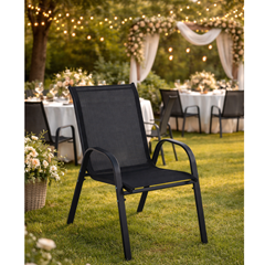 Garden Armchair – Black