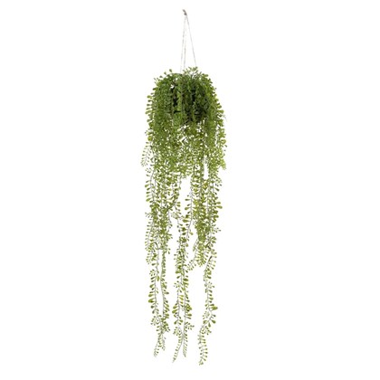 Artificial Hanging Plant Green