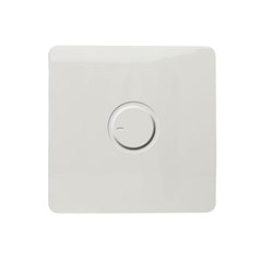 Trendi Glossy Screwless 200 Watt Dimmer Switch White