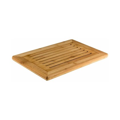 Bread Chopping Board with Removable Bamboo Wood Cutting Rack