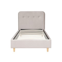 Upholstery Bed 90x200cm - Cashmere