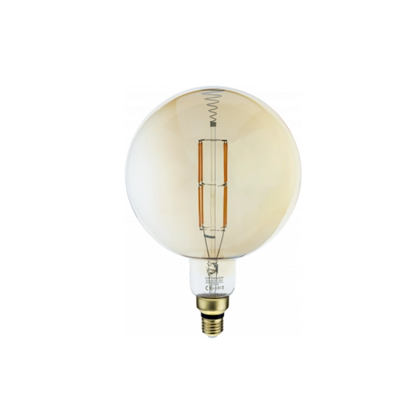 Led Bulb E27 G200 Gold Glass Dimmable