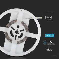 5M LED Strip 4.2W/M 12V IP21 3000K