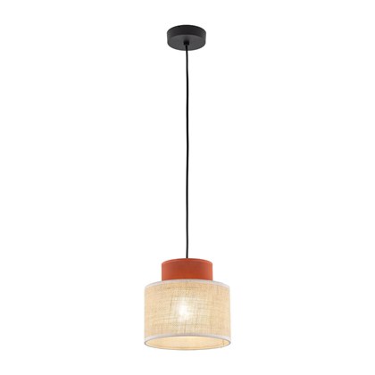 Duo Juta Brown hanging Lamp